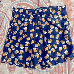 Men Beer Swimming Trunks